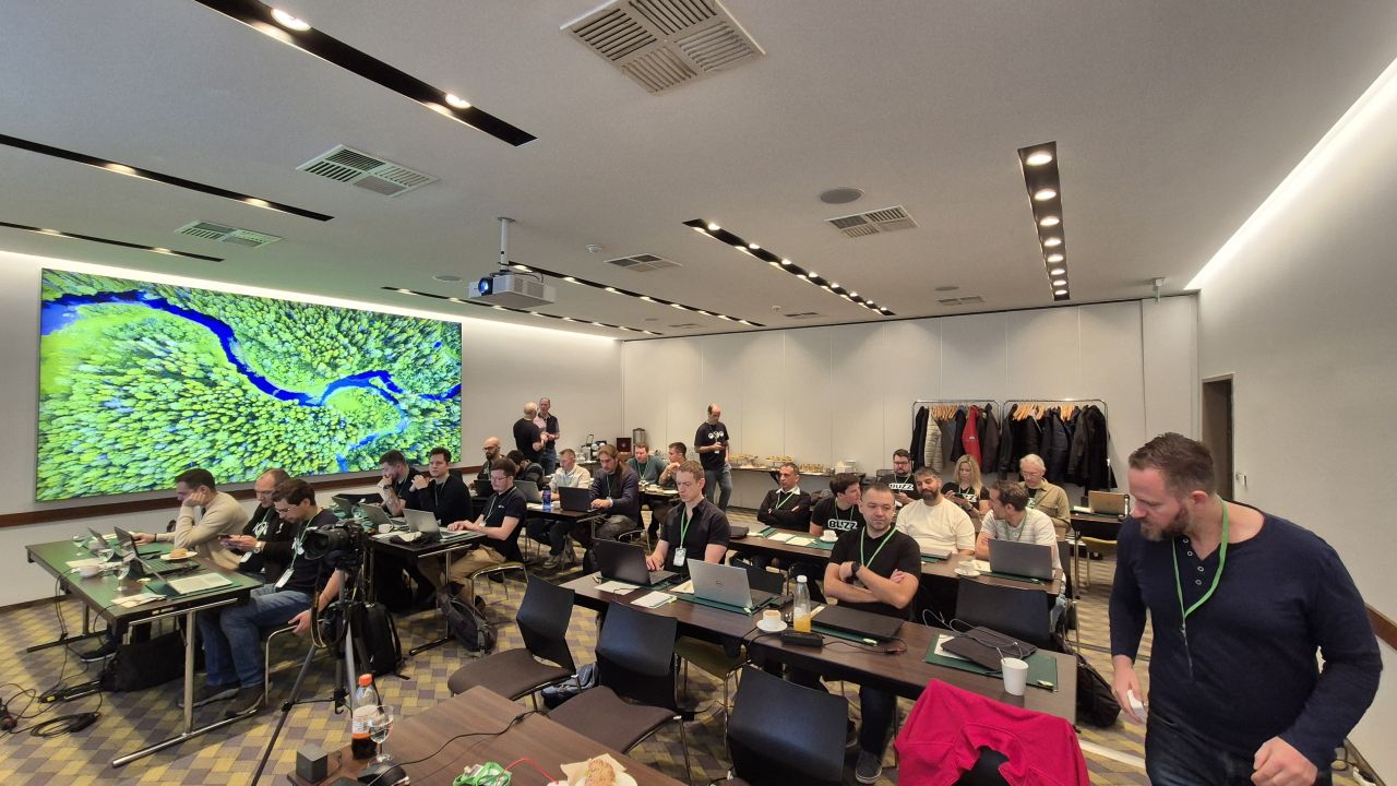 Hands-on time with the community
