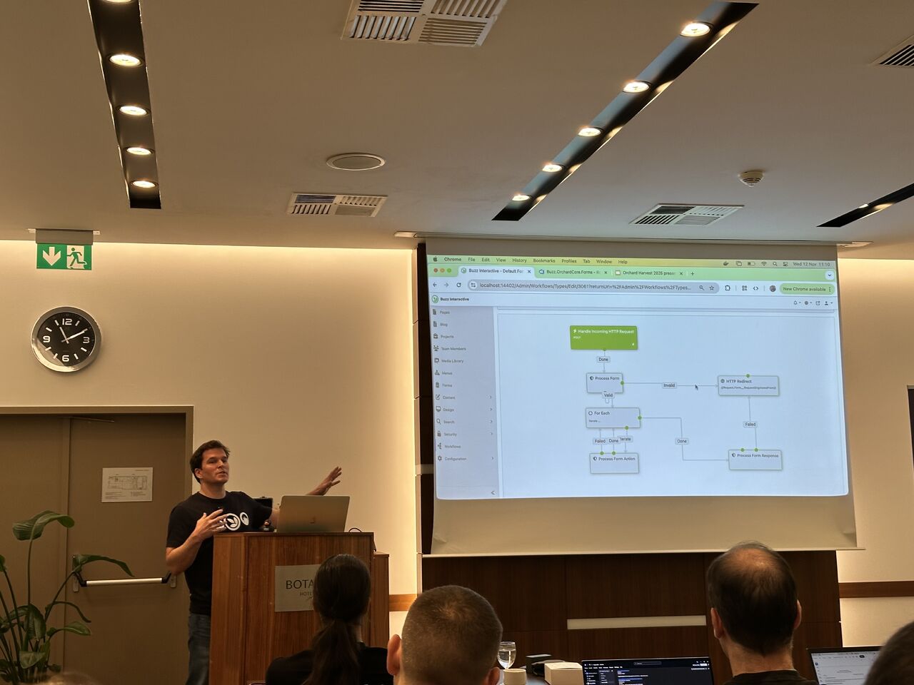 A workshop session